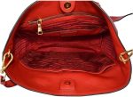 Prada Women's Red Vitello Phenix Leather Shopping Tote Handbag 1BG865 - Image 4