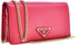 Prada Miniborse Peonia Pink Vitello Move Leather Crossbody Chain 1BP021 - Image 2