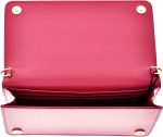 Prada Miniborse Peonia Pink Vitello Move Leather Crossbody Chain 1BP021 - Image 7