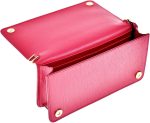 Prada Miniborse Peonia Pink Vitello Move Leather Crossbody Chain 1BP021 - Image 8