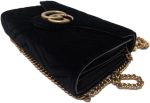 Gucci Emily Guccissima Leather Hobo Handbag 322226 Black Bag - Image 3