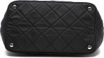 Prada Midnight Black Quilted Tessuto Chain Designer Shoulder Tote Bag for Women 1BG740 - Image 5