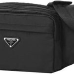 Prada Unisex Marsupio Belt Waist Bag Black Nylon Tessuto Fanny Pack 2VL005