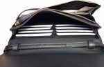 Gucci Women's Leather Micro GG Guccissima Mini Crossbody Wallet Bag Purse (Black) - Image 6