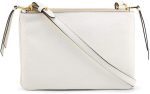 Prada White Leather Vitello Phenix Crossbody Bag 1BH046 - Image 3