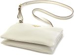 Prada White Leather Vitello Phenix Crossbody Bag 1BH046 - Image 4