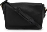 Prada Vitello Phenix Nero Black Pattina Shoulder Messenger Bag 1BD091 - Image 3