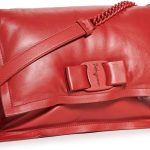 SALVATORE FERRAGAMO Women's Viva Bow Bag, Lipstick, Red, One Size