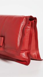 SALVATORE FERRAGAMO Women's Viva Bow Bag, Lipstick, Red, One Size - Image 5