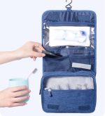 WYKDD Toiletry Bag Women's Travel Storage Bag Dry and Wet Separation Large Capacity Portable Bath and Wash Bag Makeup Bag - Image 4