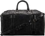 Maxwell Scott | Mens Luxury Leather Large Duffle Bag | The FleroL | Handmade In Italy | Chestnut Tan Brown - Image 3