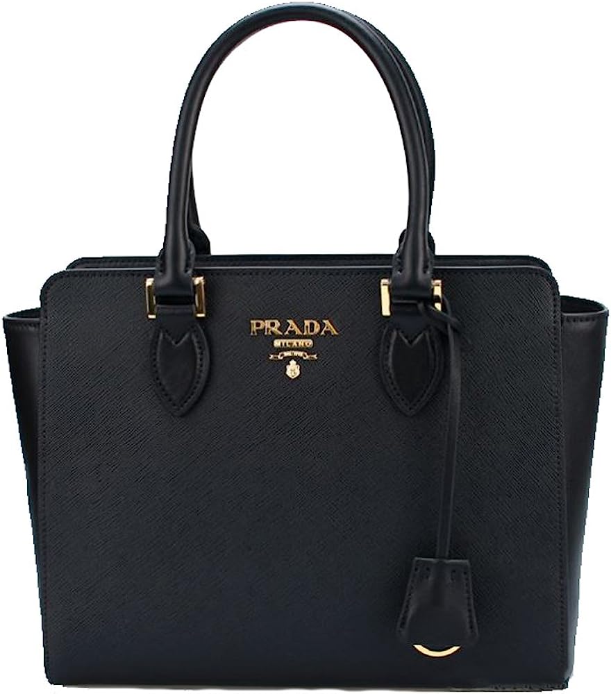 251102112750421_1 Prada Women's Medium Saffiano Leather Shoulder Tote Handbag 1BA113 - Image 1