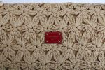 Dolce & Gabbana Beige Straw Greta Red Snakeskin Bag - Image 6