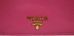 Prada Women's 1BD163 Pink Leather Shoulder Bag - Image 4