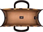 FENDI Womens Sunshine Tiger Canvas Tote 8BH386 - Image 4