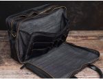 FEER Casual Men's Handbag Briefcase Large Capacity Shoulder Travel Bag for 16" Laptop - Image 3