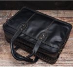 FEER Casual Men's Handbag Briefcase Large Capacity Shoulder Travel Bag for 16" Laptop - Image 4