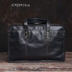 FEER Casual Men's Handbag Briefcase Large Capacity Shoulder Travel Bag for 16" Laptop - Image 5