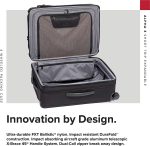 TUMI - Alpha 3 Short Trip Expandable 4 Wheeled Packing Case Suitcase - Rolling Luggage for Men and Women - Black/Gold - Image 2