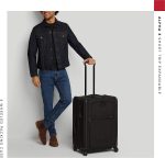 TUMI - Alpha 3 Short Trip Expandable 4 Wheeled Packing Case Suitcase - Rolling Luggage for Men and Women - Black/Gold - Image 7