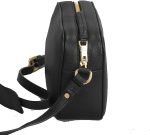 Prada Black Vitello Phenix Leather Shoulder Camera Bag 1BH103 - Image 7