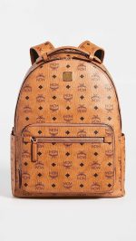 MCM Men's Stark Backpack 40, Cognac, Brown, One Size - Image 2