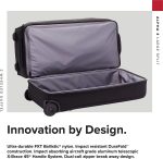 TUMI Alpha 3 Large Split 2-Wheel Duffel Bag - With Quick Zip Interior - Rolling Luggage for Men and Women - Black - Image 3