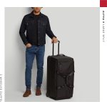 TUMI Alpha 3 Large Split 2-Wheel Duffel Bag - With Quick Zip Interior - Rolling Luggage for Men and Women - Black - Image 6