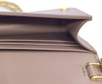 Prada Cipria Beige Vitello Move Leather Chain Wallet Crossbody Bag 1BP021 - Image 4