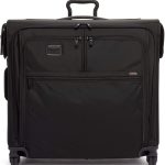 TUMI Alpha 3 Extended Trip 4-Wheeled Garment Bag with TSA Lock - Stores Suits, Coats, Dresses, and Shoes - Black