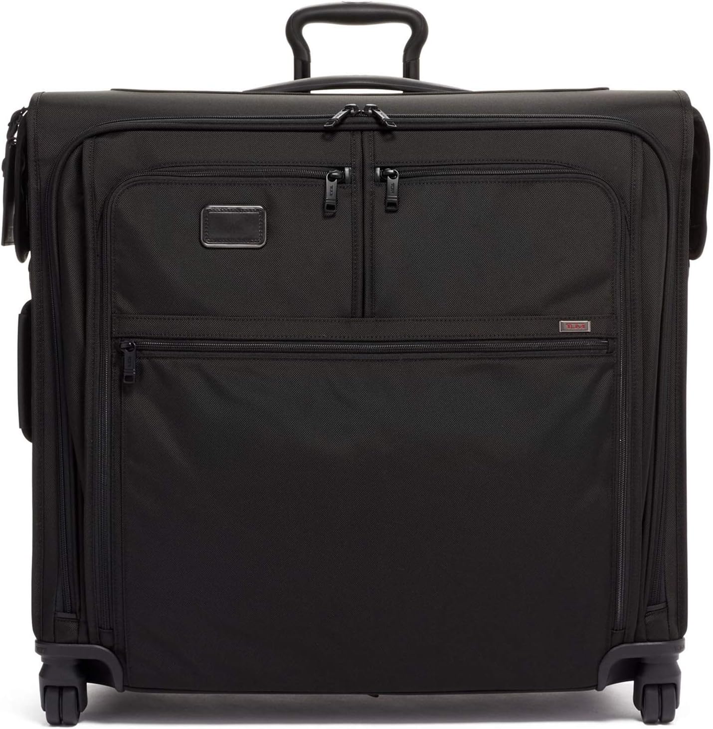 251228015849265_1 TUMI Alpha 3 Extended Trip 4-Wheeled Garment Bag with TSA Lock - Stores Suits, Coats, Dresses, and Shoes - Black - Image 1