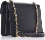 Gucci Interlocking BLACK Marmont Leather Silver Handbag Italy Chain 510304 NEW - Image 7