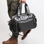 BBSJ Male Bag Retro Handbag Shoulder Bag Leather Men Big Messenger Bags - Image 2
