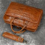 LIUDAGOU Men's Business Office Laptop Bag Handbag Men's Computer Shoulder Bag Men's Fashion Briefcase - Image 2