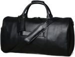 LIUJUN Men's Hand Luggage Bag Travel Bag Geunine Leather Large Capacity Single Shoulder Messenger For 15 Inch Laptop (Color : E, Size : 1)