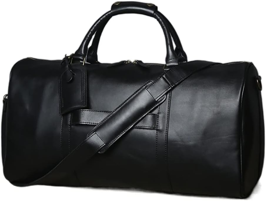 260105035600347_1 LIUJUN Men's Hand Luggage Bag Travel Bag Geunine Leather Large Capacity Single Shoulder Messenger For 15 Inch Laptop (Color : E, Size : 1) - Image 1