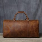 LIUJUN Retro Men's Hand Luggage Bag Travel Bag Geunine Leather Large Capacity Single Shoulder Messenger For 15 Inch Laptop - Image 4
