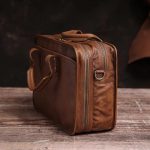 FEER Men's Handbag Briefcase Casual Large Capacity Shoulder Travel Bag for 16" Laptop - Image 4