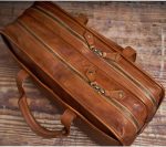 FEER Men's Handbag Briefcase Casual Large Capacity Shoulder Travel Bag for 16" Laptop - Image 5