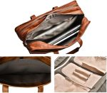 FEER Men's Handbag Briefcase Casual Large Capacity Shoulder Travel Bag for 16" Laptop - Image 6