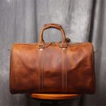 FEER Vintage Men's Hand Luggage Bag Travel Bag Genuine Leather Large Capacity Single Shoulder Messenger for 14 Inch Laptop - Image 3