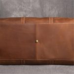 LIUJUN Vintage Men's Travel Bag Geunine Leather Large Capacity Single Shoulder Messenger For 15 Inch Laptop With Shoe Bag - Image 2