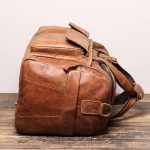 DLOETT Large Business Men's Travel Bag Shoulder Messenger Bag - Image 5
