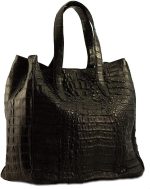 Stefano Laviano -"Kampsen" Genuine Crocodile Skin Leather Women's Handbag (4 Colors) - Image 2