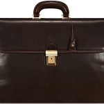 Maxwell Scott | Mens Luxury Leather 17" Laptop 3 Section Briefcase | The Paolo Large | Business Travel Bag