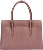 Maxwell Scott | Womens Luxury Quality Leather 15" Large Laptop Briefcase | The Fabia Taupe | Ladies Business Travel Bag - Image 5
