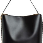 Stella McCartney Frayme Alt Leather Tote Bag Black One Size