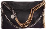 Stella McCartney women Falabella fold over handbags nero - Image 2