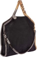 Stella McCartney women Falabella fold over handbags nero - Image 4