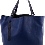 Burberry Bright Ultramarine Billings Leather Tote